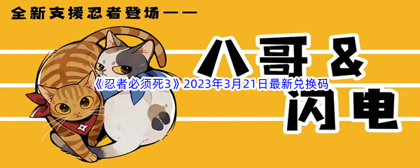 《忍者必须死3》2023年3月21日最新兑换码分享