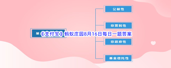 2023年《支付宝》蚂蚁庄园8月16日每日一题答案最新(2)