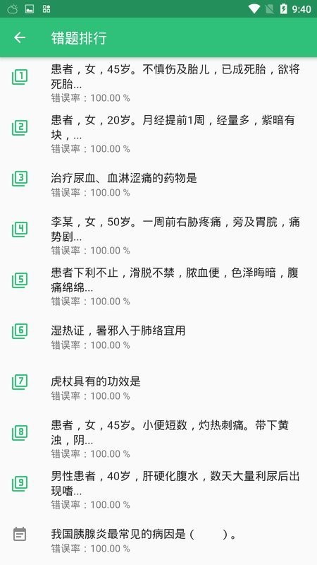 中西医结合内科学中级软件截图