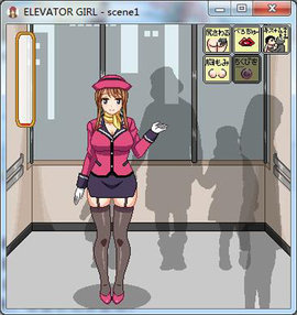 elevator电梯女孩像素黄油手游app