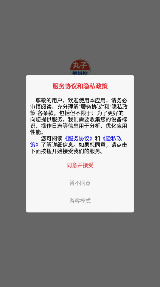 丸子壁纸控软件截图