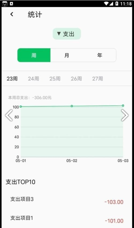 记一笔账软件截图