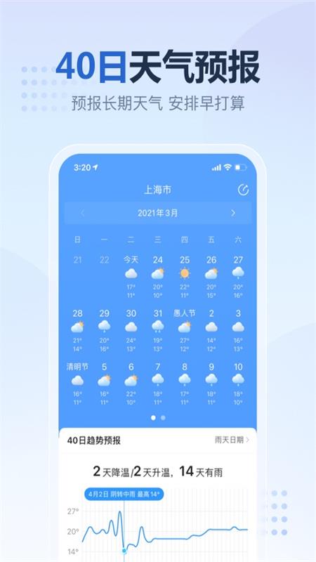 2345天气预报软件截图