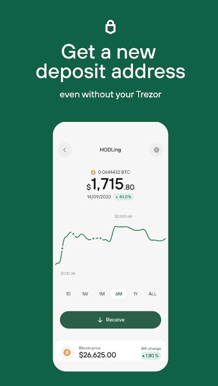 trezor钱包手机版软件截图