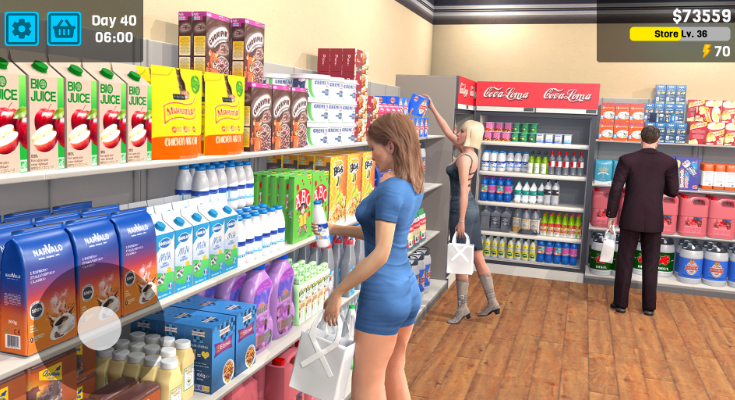 超市管理模拟器游戏截图