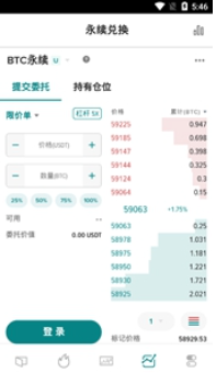 Poloniex交易所软件截图