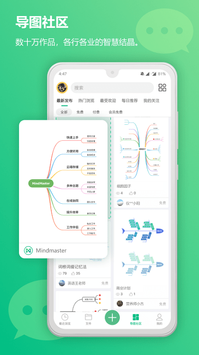 MindMaster思维导图手机软件app